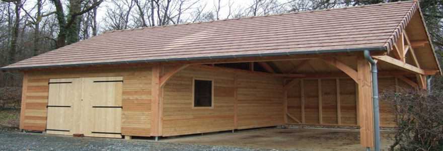 installation d'abris de jardins et de garages